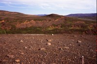 Það er sárt að sjá land sitt fara á þennan veg. - Maður spyr sig: Af hverju er ekki gert stórátak í uppgræðslu? Ljósm. ÁHB.